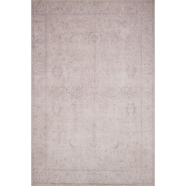 Loloi 1 ft. 6 in. x 1 ft. 6 in. Loren Hand Knotted Rug, Sand LORELQ-12SA00160S - main